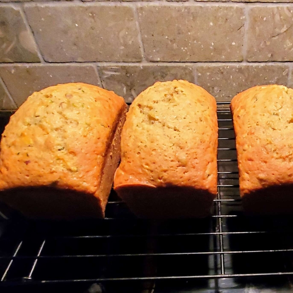 Lemon Pistachio Zucchini Bread