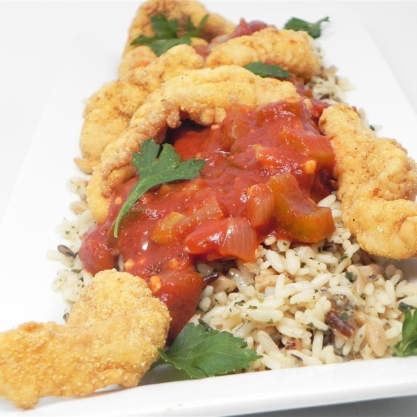 Fried Creole Catfish