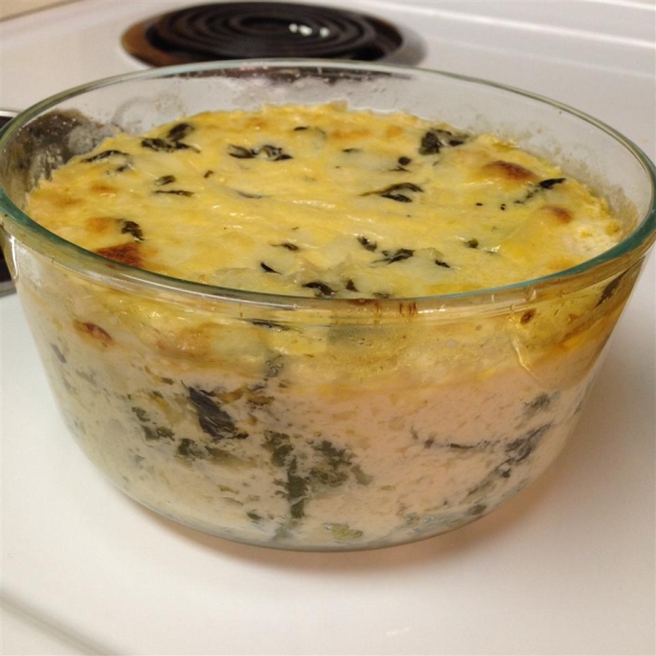 Hot Cheesy Spinach Dip