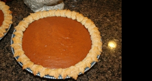 Spiced Pumpkin Pie