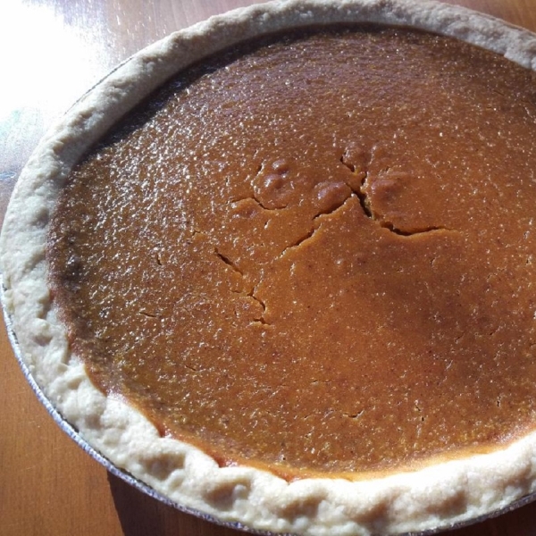 Spiced Pumpkin Pie