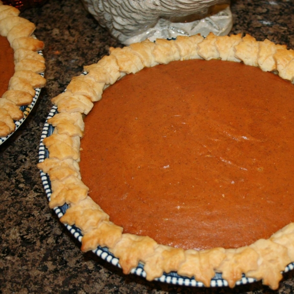 Spiced Pumpkin Pie