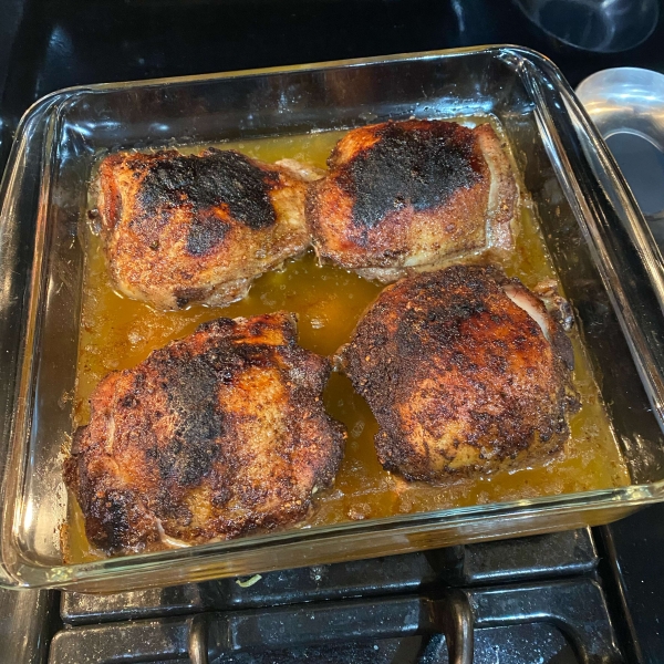 Perfect Baked Jerk Chicken