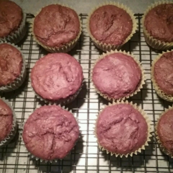 Eggless Peanut Butter Chocolate Muffins