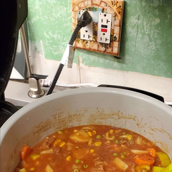 Kelly's Pressure Cooker Beef Stew