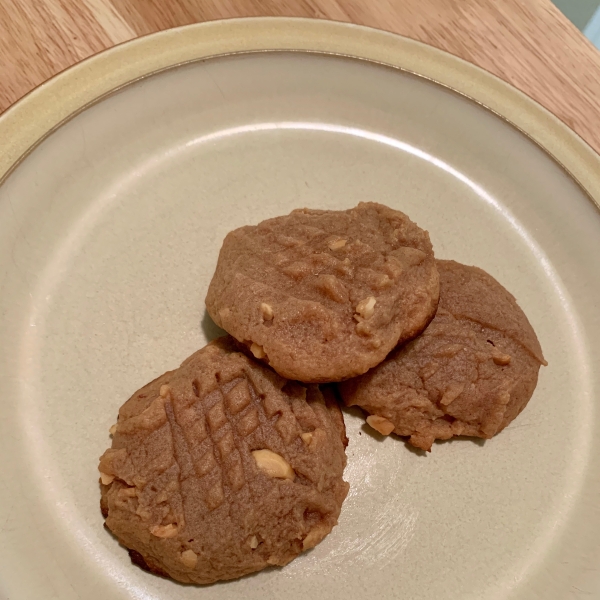 Honey Whole Wheat Peanut Butter Cookies