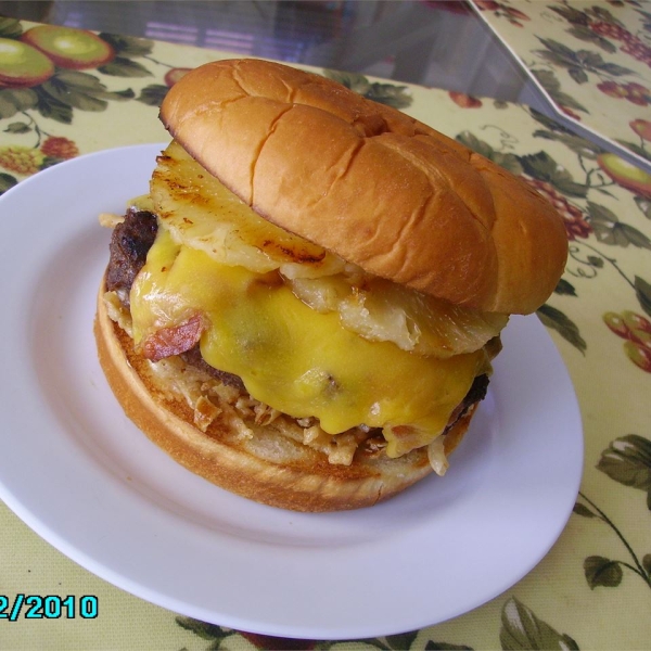 Hawaiian Belly Buster Burgers