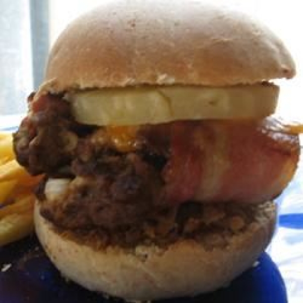 Hawaiian Belly Buster Burgers