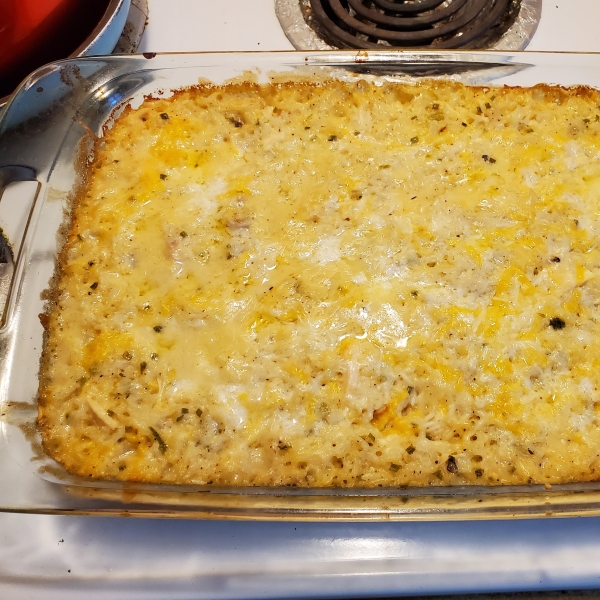 Mamaw's Chicken and Rice Casserole