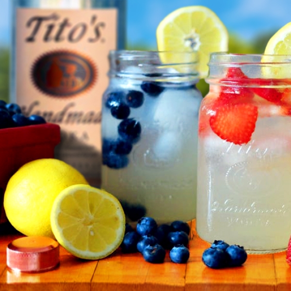 Tito's Berry Lemonade