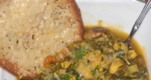 Parsley Spinach Chicken Stew