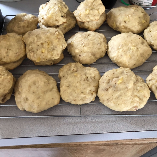 Banana Nut Cookies