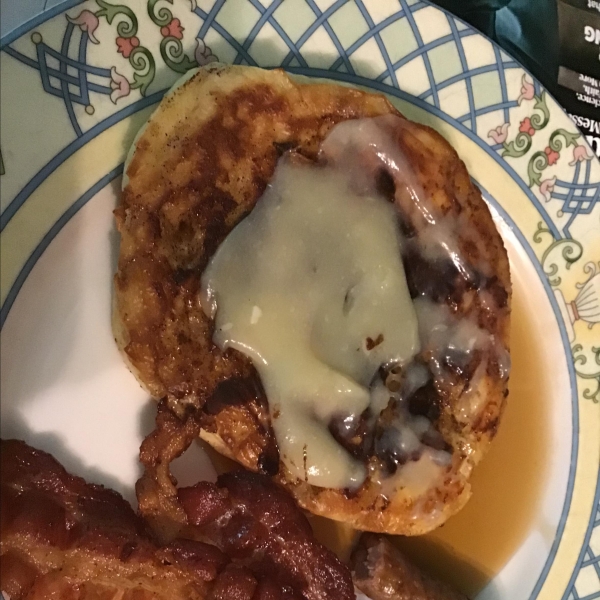 Cinnamon Roll Pancakes