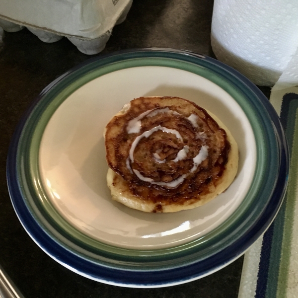 Cinnamon Roll Pancakes