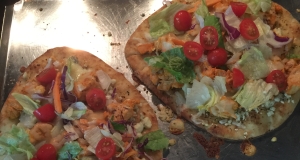 Grilled Buffalo Chicken Pizza