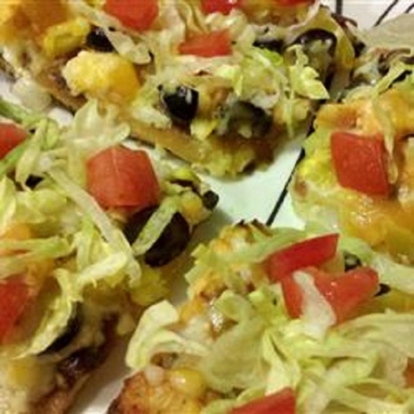 Grilled Buffalo Chicken Pizza