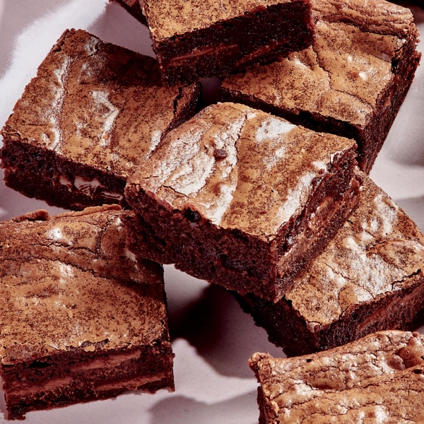 Double-Frosted Brownies