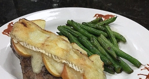 Sage Apple Chicken with Brie