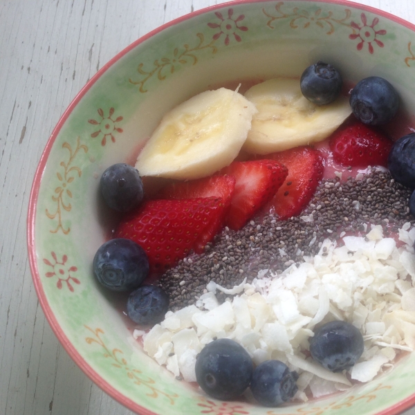 Strawberry-Banana Smoothie Bowl