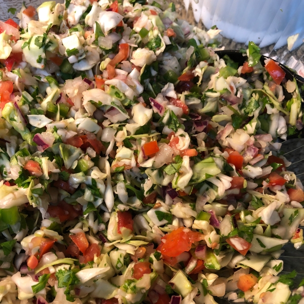 Cabbage Pico de Gallo