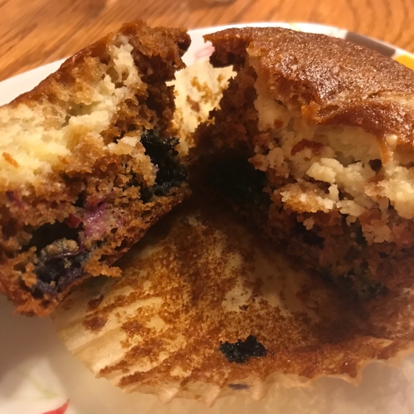 Blueberry Cream Cheese Muffins