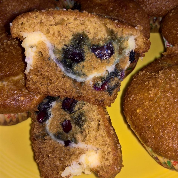 Blueberry Cream Cheese Muffins