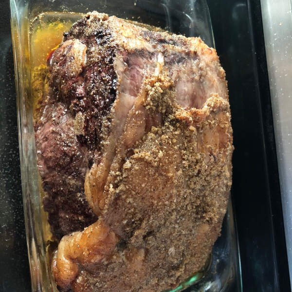 Kosher Salt Encrusted Prime Rib Roast