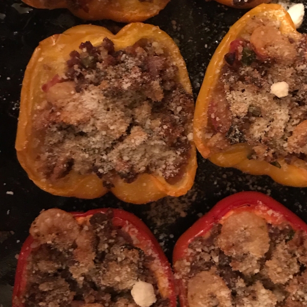 N'Awlins Stuffed Bell Peppers