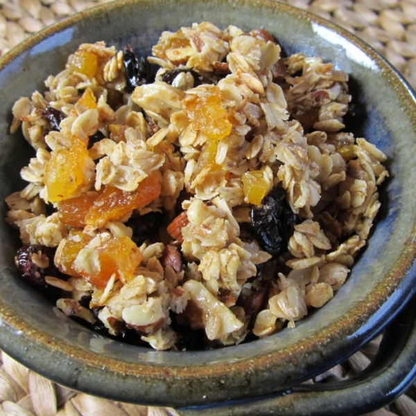 Grandma Nancy's Apricot Almond Granola