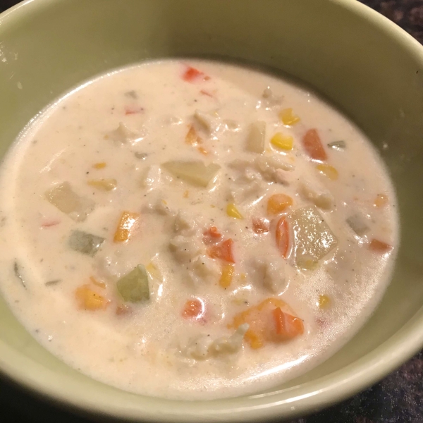 Coconut Conch Chowder