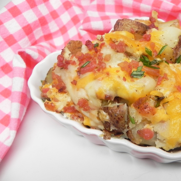 Easy Twice-Baked Potato Casserole