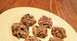 Vegan Banana and Oat Cookies