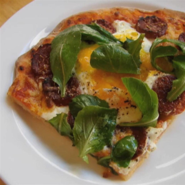 Chef John's Sausage and Egg Pizza