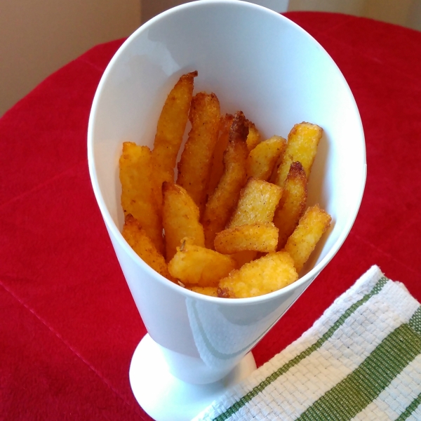 Air-Fried Cajun Polenta Fries