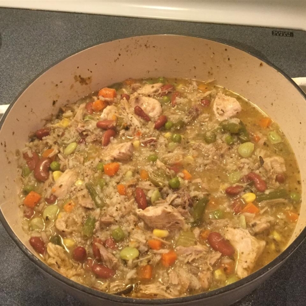 Turkey Bone Soup