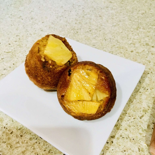 Pineapple Upside-Down Muffins