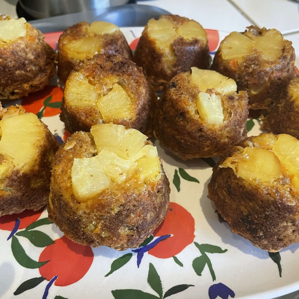 Pineapple Upside-Down Muffins