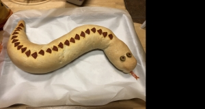 Spooky Calzone Snake