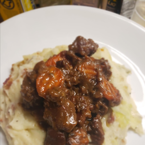 Beer Braised Irish Stew and Colcannon