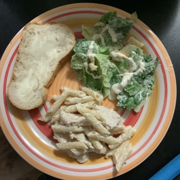 Fettuccine Alfredo with Chicken