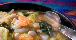 Italian Ribollita (Vegetable and Bread Soup)