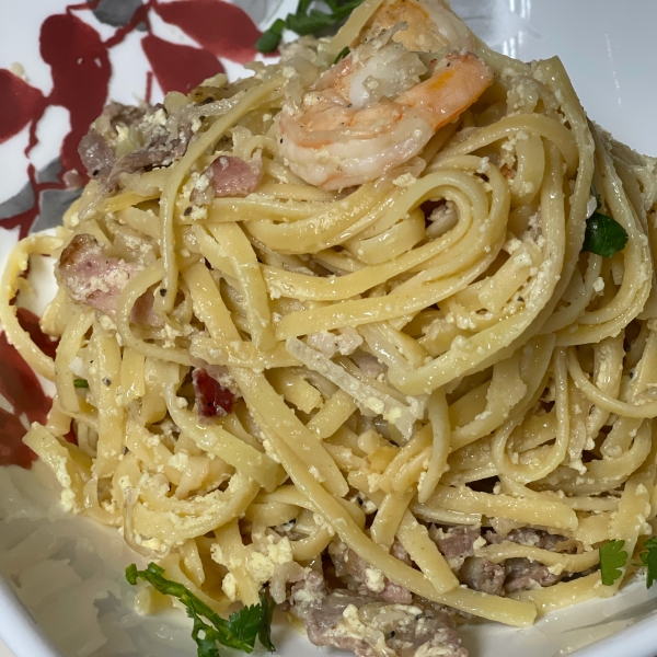 Fettuccini Carbonara