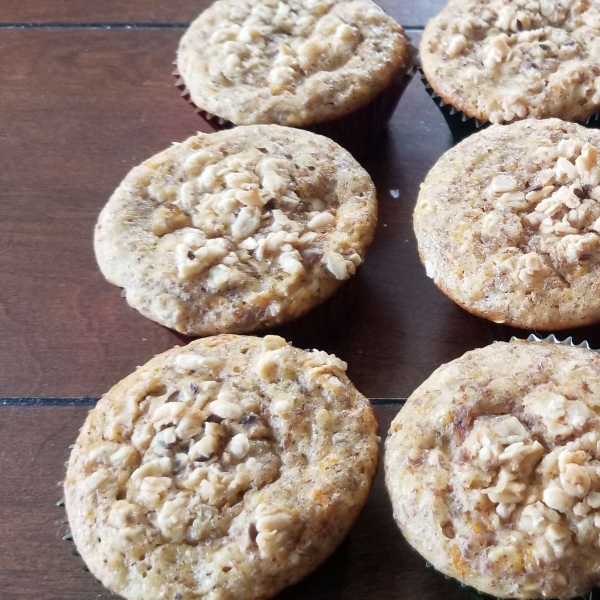 Honey-Orange Oatmeal Muffins