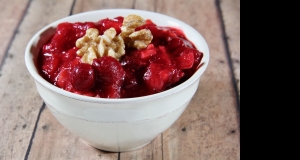 Cranberry Sauce with Walnuts