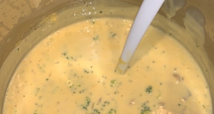 Chunky Broccoli Cheese Soup