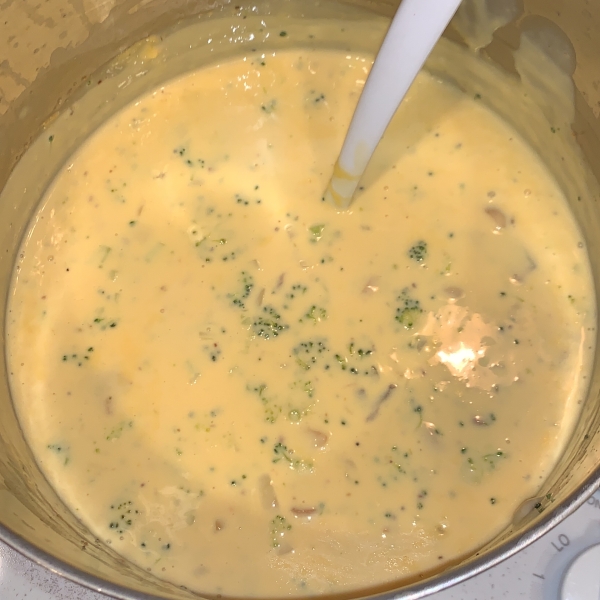 Chunky Broccoli Cheese Soup