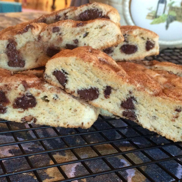 Chocolate Chunk Mandel Bread