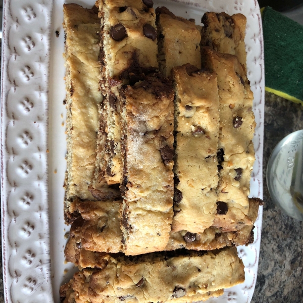 Chocolate Chunk Mandel Bread