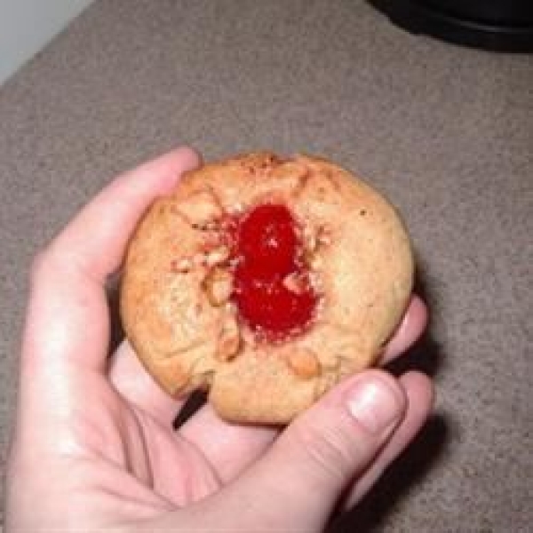 Cherry Bell Cookies