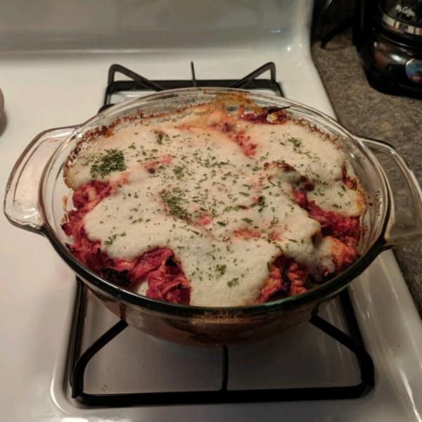 Paleo Turkey Sweet Potato Casserole With Eggplant and Tomato